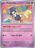 Indeedee 93/191 Surging Sparks English Pokémon card