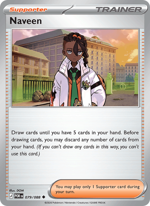 Naveen 79/88 Perfect Order English Pokémon card