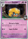 Team Rocket's Dottler 88/182 Destined Rivals English Pokémon card