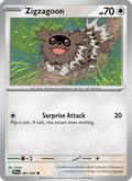 Zigzagoon 81/94 Phantasmal Flames English Pokémon card