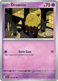 Drowzee 16/64 Shrouded Fable English Pokémon card