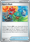 Ogre's Mask 118/131 Prismatic Evolutions English Pokémon card