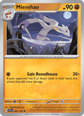 Mienshao 84/142 Stellar Crown English Pokémon card