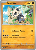 Pancham 83/159 Journey Together English Pokémon card
