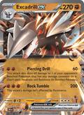 Excadrill ex 46/86 Black Bolt English Pokémon card