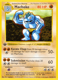 Machoke 34/102 Base Set English Pokémon card