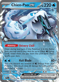 Chien-Pao ex 61/193 Paldea Evolved English Pokémon card