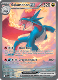 Salamence ex 187/159 Journey Together English Pokémon card