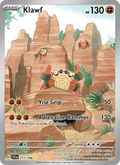 Klawf 217/198 Scarlet & Violet English Pokémon card