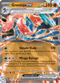 Greninja ex 106/167 Twilight Masquerade English Pokémon card