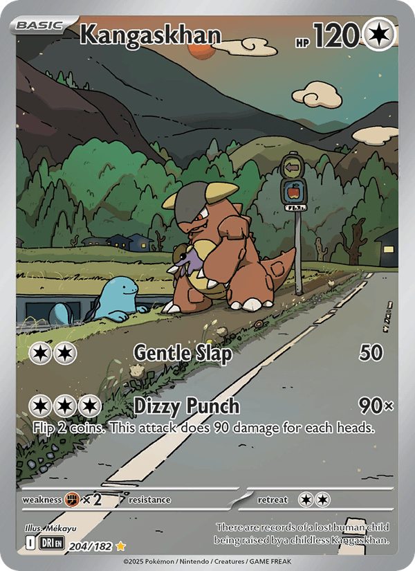 Kangaskhan 204/182 Destined Rivals English Pokémon card