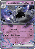 Houndstone ex 102/197 Obsidian Flames English Pokémon card