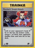 Rocket's Sneak Attack 72/82 Team Rocket English Pokémon card