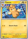 Pawmo 33/94 Phantasmal Flames English Pokémon card