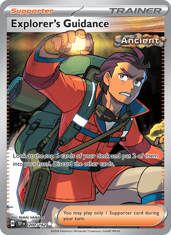 Explorer's Guidance 200/162 Temporal Forces English Pokémon card