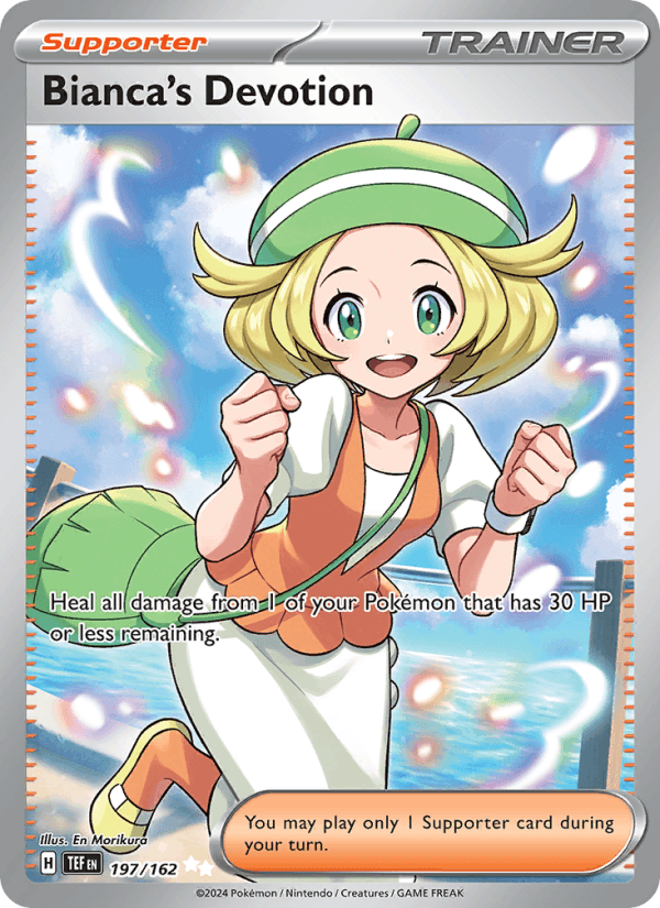 Bianca's Devotion 197/162 Temporal Forces English Pokémon card
