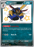 Kingambit 187/91 Paldean Fates English Pokémon card