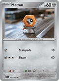 Meltan 102/142 Stellar Crown English Pokémon card