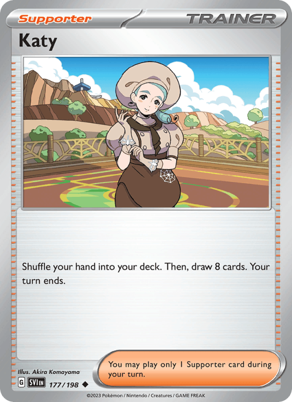 Katy 177/198 Scarlet & Violet English Pokémon card