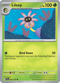 Lileep 5/142 Stellar Crown English Pokémon card