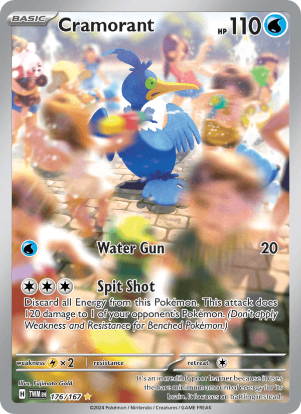Cramorant 176/167 Twilight Masquerade English Pokémon card