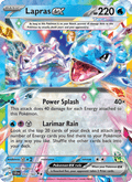 Lapras ex 32/142 Stellar Crown English Pokémon card