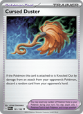 Cursed Duster 161/182 Paradox Rift English Pokémon card