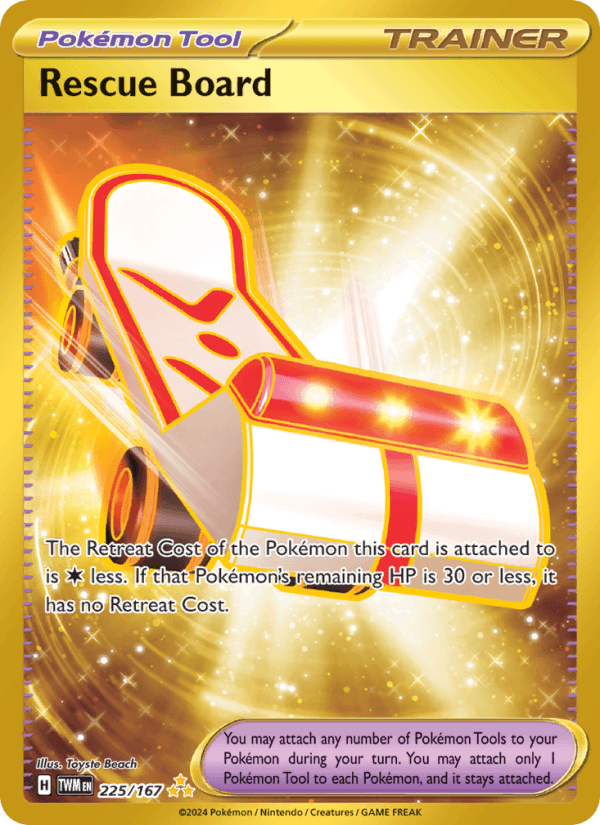 Rescue Board 225/167 Twilight Masquerade English Pokémon card