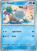 Snover 59/182 Destined Rivals English Pokémon card