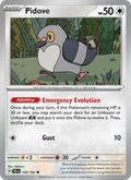 Pidove 133/162 Temporal Forces English Pokémon card