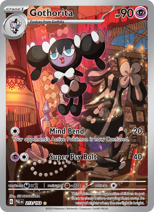 Gothorita 213/193 Paldea Evolved English Pokémon card