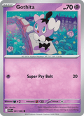 Gothita 41/86 White Flare English Pokémon card