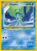 Kingdra 19 Neo Revelation English Pokemon card