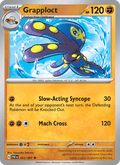 Grapploct 52/91 Paldean Fates English Pokémon card