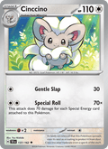 Cinccino 137/162 Temporal Forces English Pokémon card