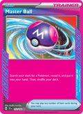 Master Ball 153/162 Temporal Forces English Pokémon card
