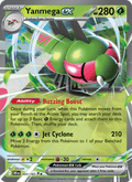 Yanmega ex 3/182 Destined Rivals English Pokémon card