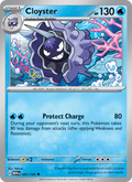 Cloyster 91/165 151 English Pokémon card