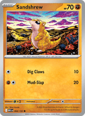 Sandshrew 68/132 Mega Evolution English Pokémon card