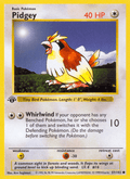 Pidgey 57/102 Base Set English Pokémon card
