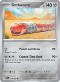 Orthworm 138/182 Paradox Rift English Pokémon card