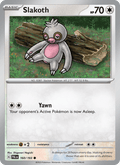 Slakoth 160/193 Paldea Evolved English Pokémon card