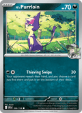 N's Purrloin 96/159 Journey Together English Pokémon card