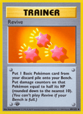 Revive 89/102 Base Set English Pokémon card