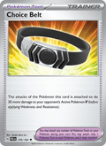 Choice Belt 176/193 Paldea Evolved English Pokémon card