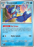 Quaquaval 52/191 Surging Sparks English Pokémon card