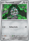 Ferroseed 62/86 Chaos Rising English Pokémon card