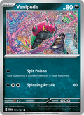 Venipede 115/167 Twilight Masquerade English Pokémon card