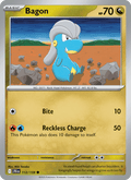 Bagon 112/159 Journey Together English Pokémon card