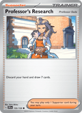 Professor's Research 155/159 Journey Together English Pokémon card